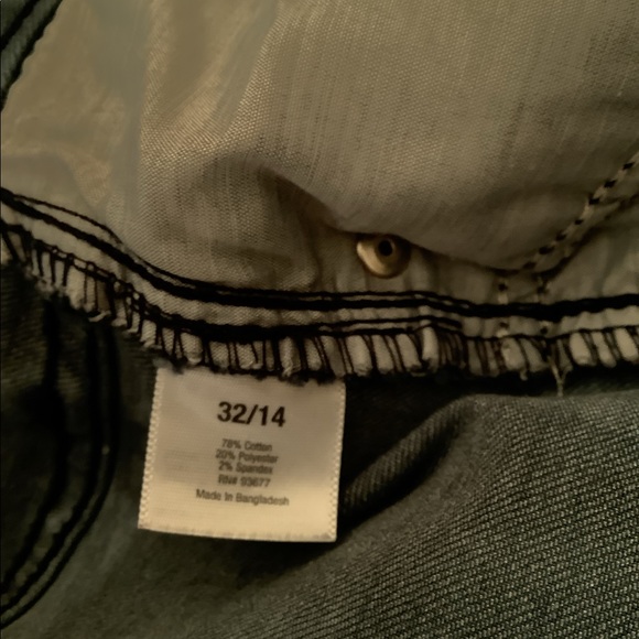 ANA jeggins size 32/14 tie dye look blues in great condition. Stretchy.🦋 - Picture 7 of 12